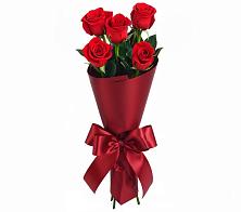 Букет 5 Красных роз Эдлесс Лав #REPLACE_PRED# Преградной