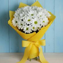Букет цветов из:  Хризантемы в Преградной