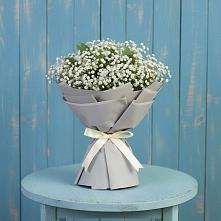Букет цветов из:  Гипсофила в Преградной