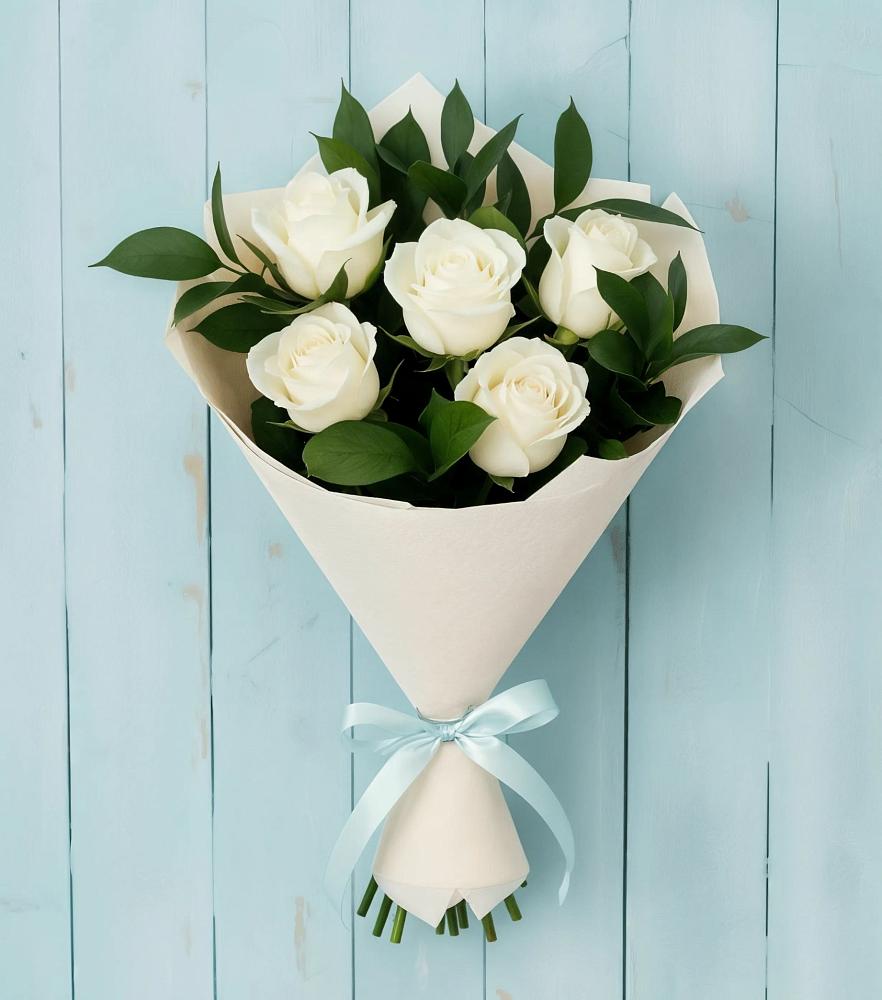 Букет цветов из: Розы в Преградной