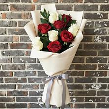 Букет цветов из:  Розы в Преградной