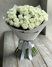 Букет 35 Белых роз #REPLACE_PRED# Преградной