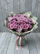 Букет цветов из:  Хризантемы в Преградной