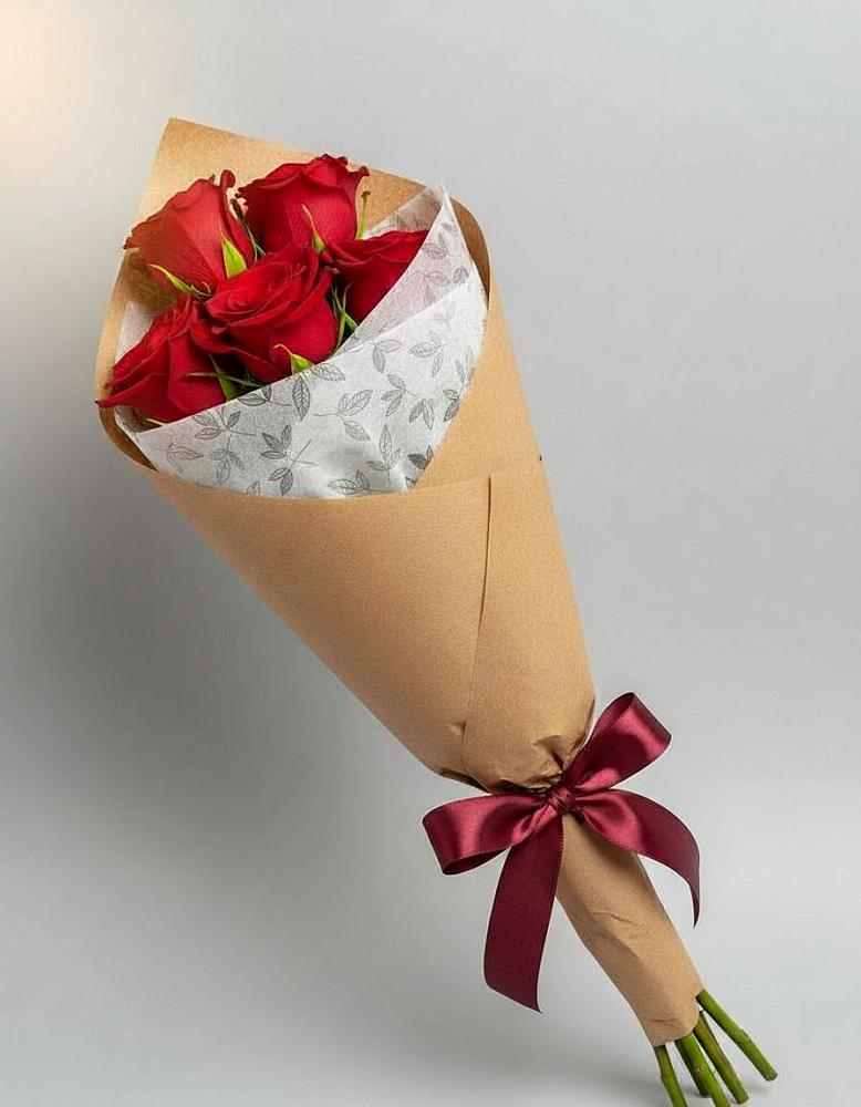 Букет цветов из: Розы в Преградной