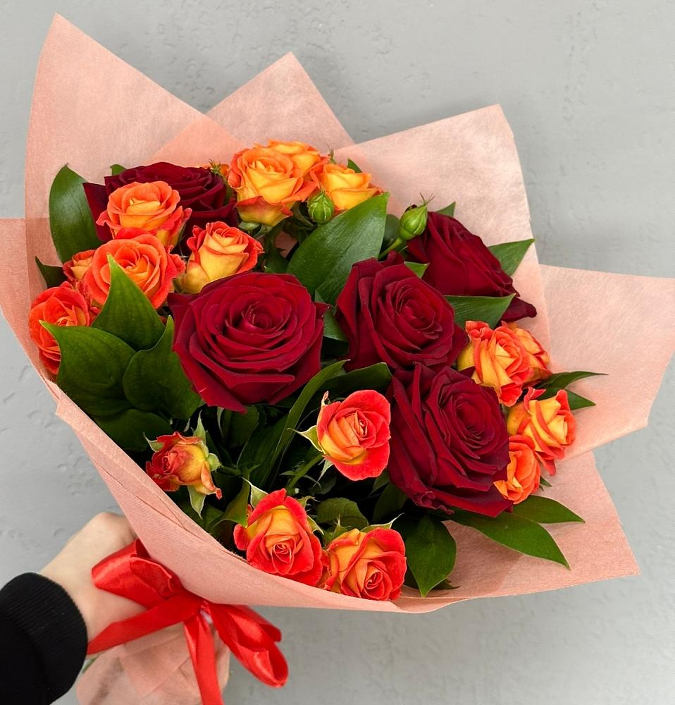 Букет Любовь и восторг в Преградной