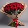 Букет 25 Красных роз Лотус в Преградной