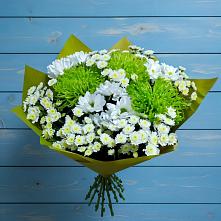 Букет цветов из:  Хризантемы в Преградной