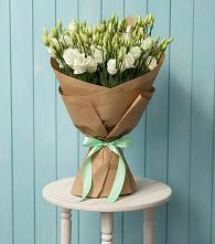 Букет цветов из:  Лизиантусы в Преградной