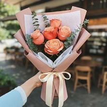 Букет цветов из:  Розы в Преградной