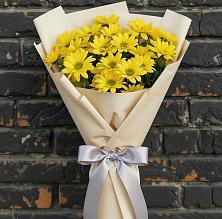 Букет цветов из:  Хризантемы в Преградной
