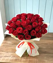 Букет 29 Красных роз в Преградной