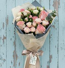 Букет цветов из:  Розы в Преградной