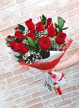Букет цветов из:  Розы #REPLACE_PRED# Преградной