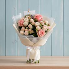 Букет цветов из:  Розы в Преградной