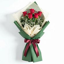 Букет цветов из:  Розы в Преградной