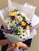 Букет цветов из: Ирисы, Хризантемы и Розы в Преградной