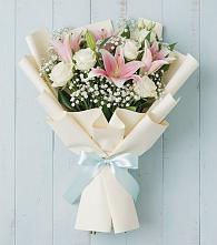 Букет цветов из:  Лилии в Преградной