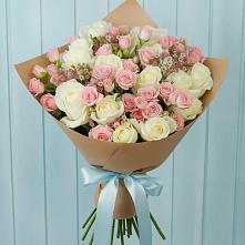 Букет цветов из:  Розы в Преградной