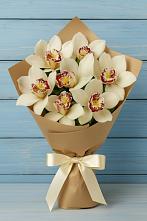 Букет цветов из:  Орхидеи и Розы в Преградной